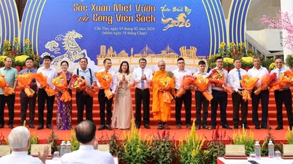 Rộn ràng “Sắc Xuân miệt vườn” tại TP Cần Thơ
