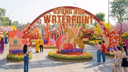 Hội Hoa Xuân Waterpoint 2026: Điểm đến văn hóa và trải nghiệm đặc sắc tại cửa ngõ phía Tây Sài Gòn