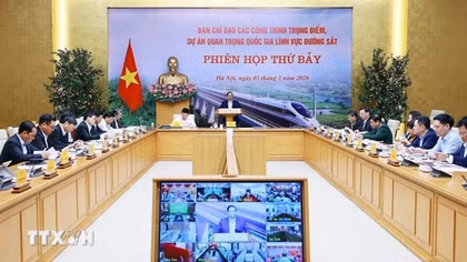 Thủ tướng chủ trì họp Thường trực Chính phủ thúc đẩy triển khai các dự án đường sắt