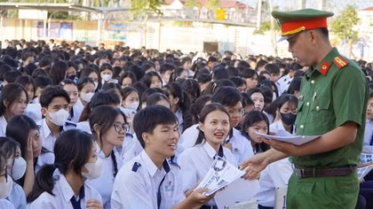 Công an Cà Mau đa dạng hóa các hình thức tuyên truyền pháp luật