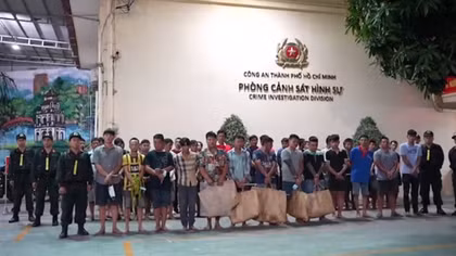 TP Hồ Chí Minh: Triệt phá các tụ điểm bài bạc quy mô lớn trong dịp Tết