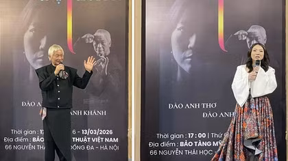 “Dòng chảy đột biến”: Cuộc đối thoại nghệ thuật của hai thế hệ