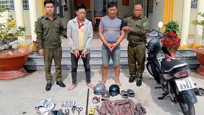 Bắt giữ hai "con nghiện" chuyên cắt trộm dây cáp điện