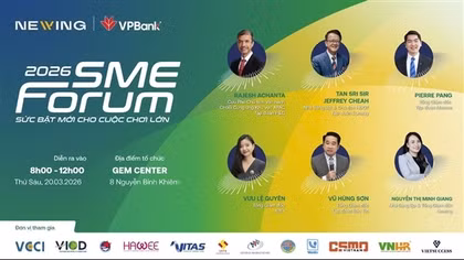 VPBank SME khởi động SME Forum 2026, mang tri thức quản trị đến doanh nghiệp sản xuất