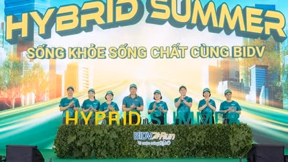 25.000 vận động viên chạy để thúc đẩy hành trình “sống xanh” cùng BIDV