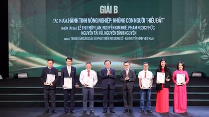 Khởi động Giải báo chí toàn quốc về nông nghiệp, nông dân, nông thôn năm 2026