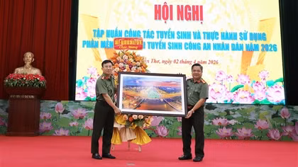 Tập huấn công tác tuyển sinh Công an nhân dân năm 2026