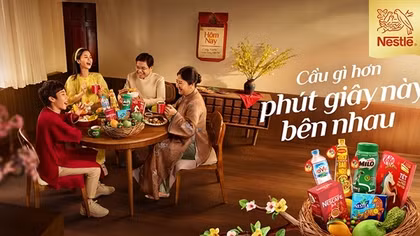 Nestlé Việt Nam lan tỏa thông điệp "Trân quý từng khoảnh khắc sum vầy" trong dịp Tết 2026