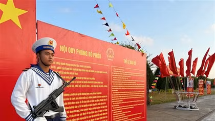 Đảo Trường Sa sẵn sàng cùng cả nước trong “Ngày hội non sông”