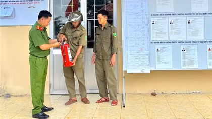Sẵn sàng các phương án bảo vệ tuyệt đối an toàn ngày bầu cử