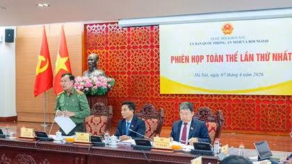 Uỷ ban Quốc phòng, An ninh và Đối ngoại của Quốc hội họp phiên toàn thể lần thứ nhất