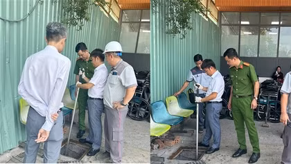 Phát hiện bệnh viện xả nước thải chưa qua xử lý ra môi trường