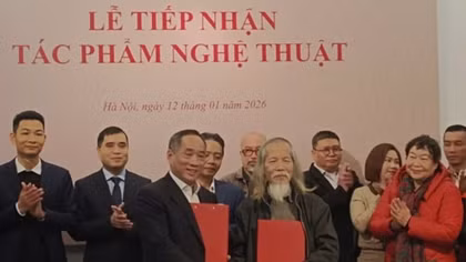 Tiếp nhận gần 1.000 tác phẩm của họa sĩ nhiều thế hệ