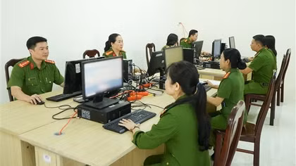 Công an TP Cần Thơ hoàn thành trước 6 tháng công tác số hóa hồ sơ