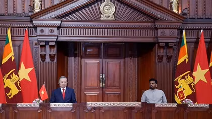 Việt Nam-Sri Lanka nâng cấp quan hệ Đối tác Toàn diện