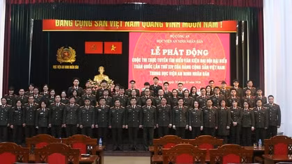 Phát động Cuộc thi trực tuyến tìm hiểu Văn kiện Đại hội lần thứ XIV của Đảng