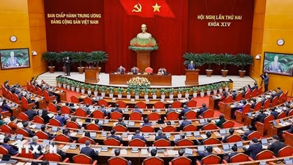Khai mạc trọng thể Hội nghị lần thứ 2 Ban Chấp hành Trung ương Đảng khóa XIV