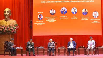 Hội thảo khoa học "Những giải pháp đưa Nghị quyết Đại hội XIV của Đảng vào cuộc sống"