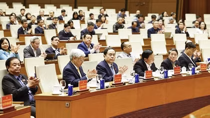 Chủ tịch Quốc hội chủ trì Hội nghị thông báo nhanh kết quả Đại hội XIV của Đảng