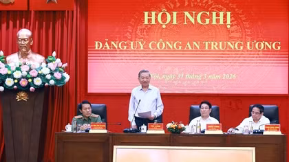 Tổng Bí thư Tô Lâm: Lực lượng Công an nhân dân phải tiếp tục tạo nền tảng thực hiện thắng lợi mục tiêu tăng trưởng hai con số