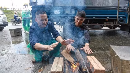 Miền Bắc rét đậm, Hà Nội xuống mức 8 độ C
