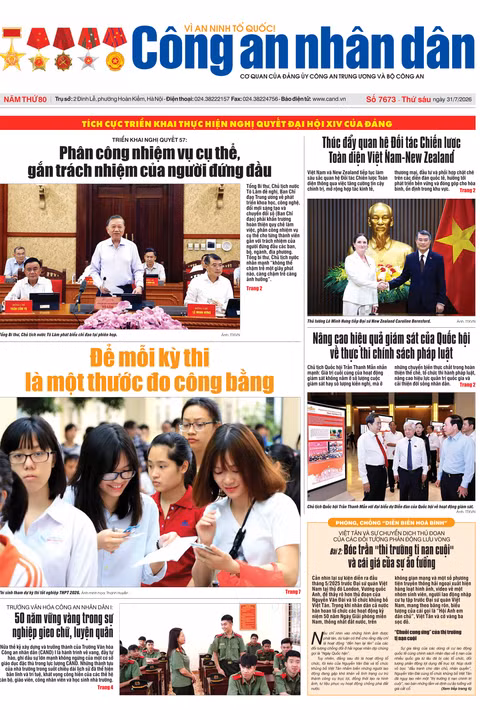 Báo in ngày 31/7/2026