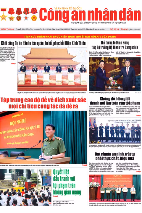 Báo in ngày 30/9/2026