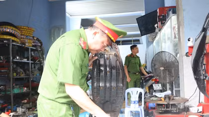 Xử lý hàng loạt "lò độ chế” xe mô tô ở Đồng Nai