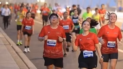 Hơn 4.000 vận động viên tham gia giải chạy “Vững bước kiến tạo tương lai”