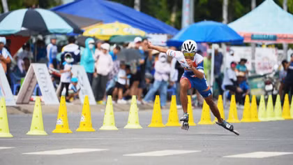 Vận động viên Công an nhân dân ghi dấu ấn tại giải Roller 2026