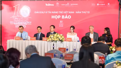 Gần 300 golfer tranh tài tại Tiền Phong Golf Championship 2026
