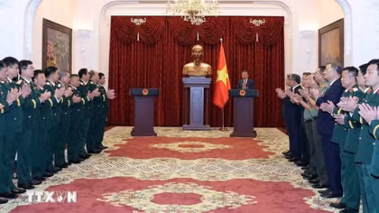 Phó Tổng Tham mưu trưởng QĐND Lê Quang Đạo được thăng quân hàm Thượng tướng