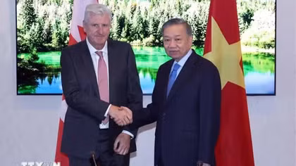 Tổng Bí thư, Chủ tịch nước Tô Lâm tiếp một số doanh nghiệp, tập đoàn tại Canada