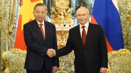 Tổng Bí thư, Chủ tịch nước Tô Lâm hội đàm với Tổng thống Nga Vladimir Putin