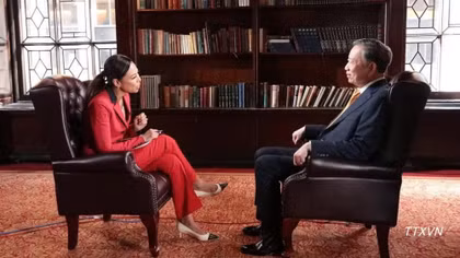 Tổng Bí thư, Chủ tịch nước Tô Lâm trả lời phỏng vấn kênh truyền hình Bloomberg TV
