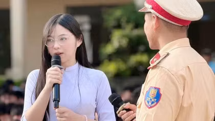 Tuyên truyền pháp luật giao thông cho học sinh bằng những câu chuyện gần gũi 