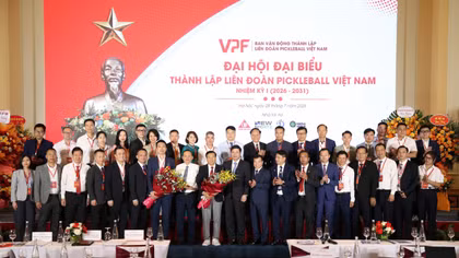 Pickleball Việt Nam đặt mục tiêu vào nhóm dẫn đầu châu Á