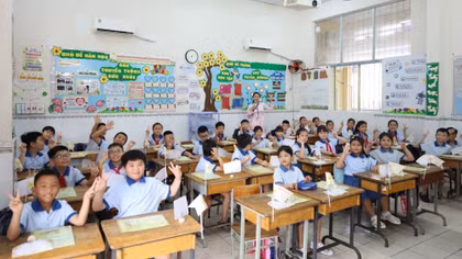TP Hồ Chí Minh xây dựng môi trường giáo dục hạnh phúc