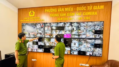 “Mắt thần” góp phần giữ bình yên từng tuyến phố tại Hà Nội