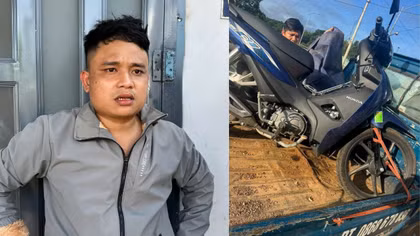 Bắt đối tượng đưa xe mô tô trộm cắp đi tiêu thụ 