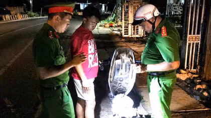 Công an xã biên giới Bù Gia Mập tích cực thực hiện phong trào thi đua “Ba nhất" 