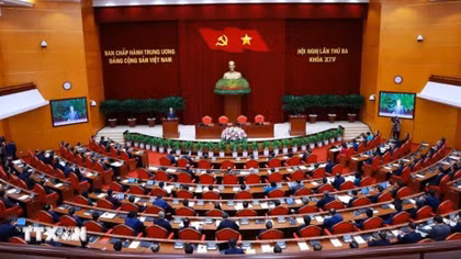 Bế mạc Hội nghị lần thứ ba Ban Chấp hành Trung ương Đảng khóa XIV