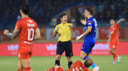 VFF xác nhận trọng tài sai sót trong trận Thể Công Viettel hòa PVF-CAND