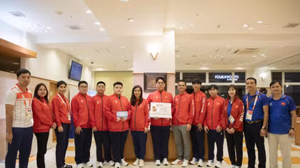 Đoạt huy chương ASIAD, nhóm vận động viên CAND được "thưởng nóng"