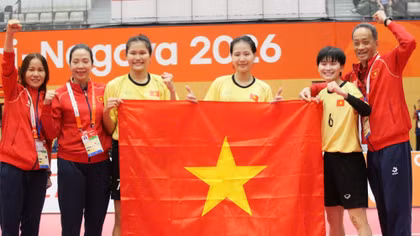 Bí quyết giúp cầu mây Việt Nam giành Huy chương Vàng ASIAD 20