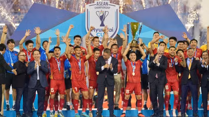Tuyển Việt Nam bảo vệ thành công ngôi vô địch ASEAN Cup