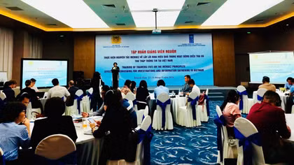 Tập huấn Nguyên tắc Mendez về lấy lời khai trong hoạt động điều tra