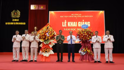 Các học viện, trường CAND tổ chức khai giảng năm học mới