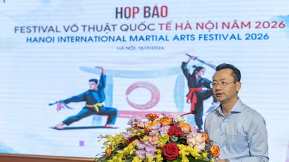 Festival Võ thuật quốc tế Hà Nội 2026
