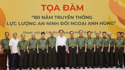 Phát huy truyền thống 80 năm lực lượng An ninh đối ngoại Anh hùng